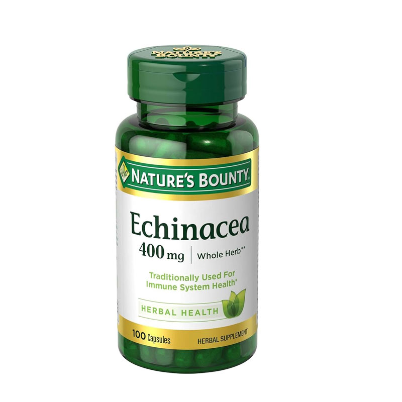 Echinacea 400 mg support immune system health 100 Capsules