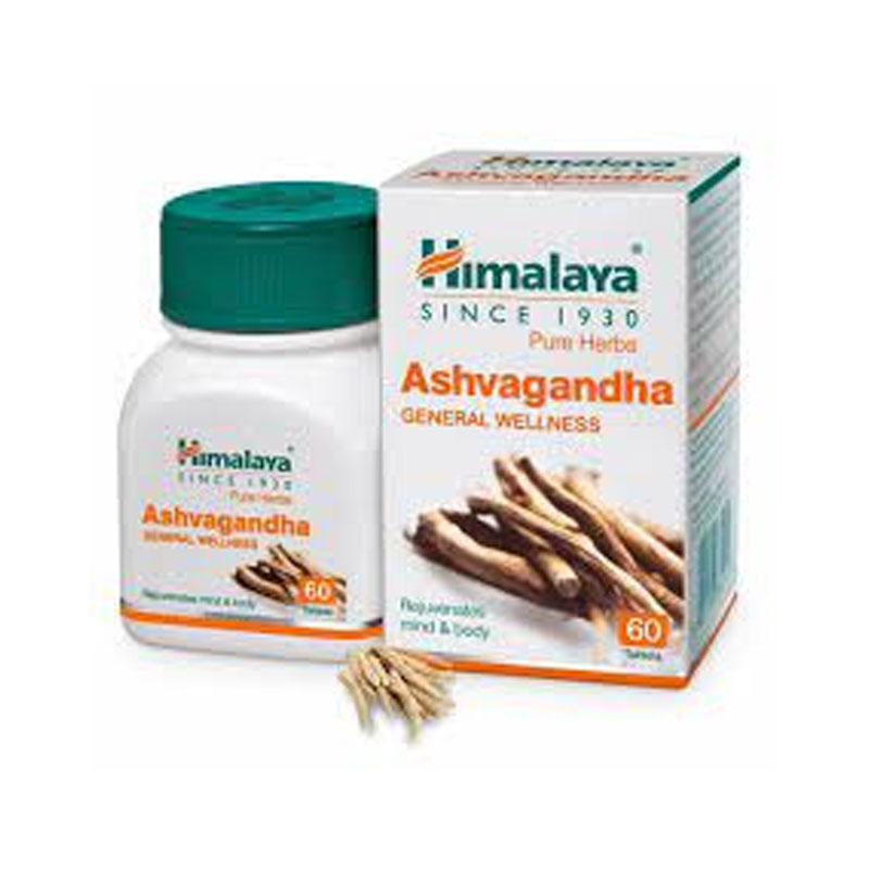 Himalaya Pure Hurbs Ashwagandha General wellness 60 Tablets