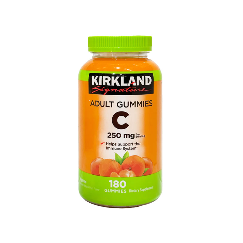 Kirkland Signature Adult Gummies 250 MG vitamin C 180 Gummies