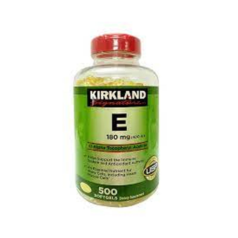 Kirkland Signature Vitamin E 180mg 500 Softgels