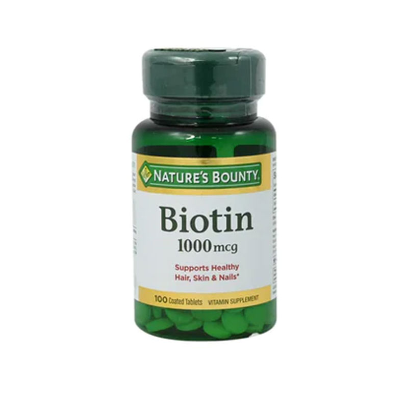 Nature's Bounty Biotin 1000mcg 100 softgels