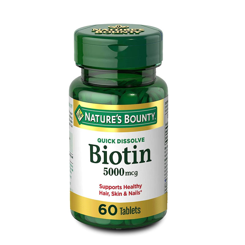 Nature's Bounty Biotin 5000mcg 60 tablet