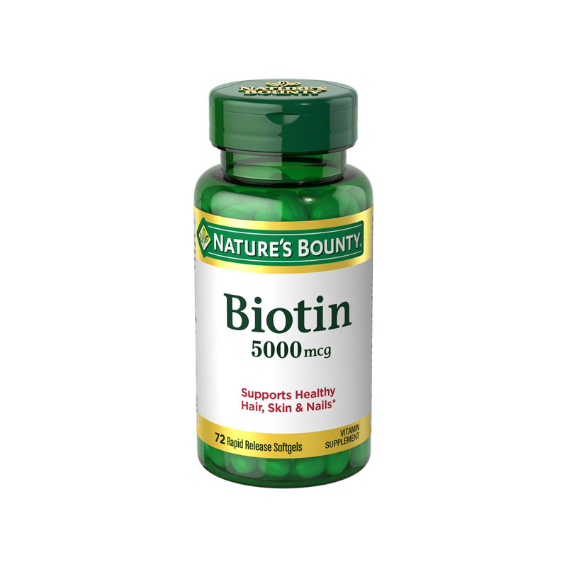 Natures Bounty Biotin 5000mcg 72 tablets