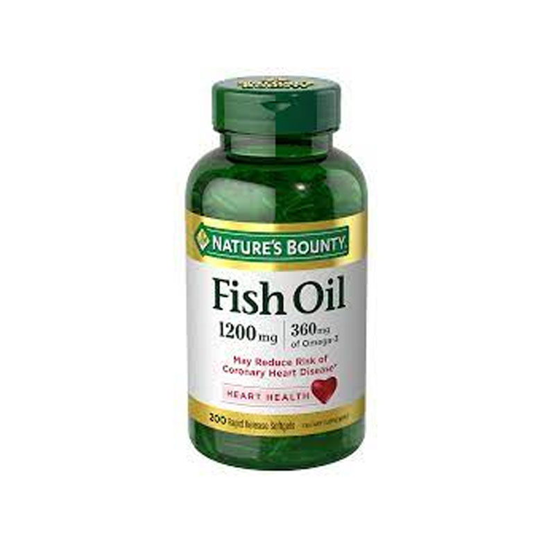 Nature’s Bounty Fish Oil 1200mg 200 Softgel