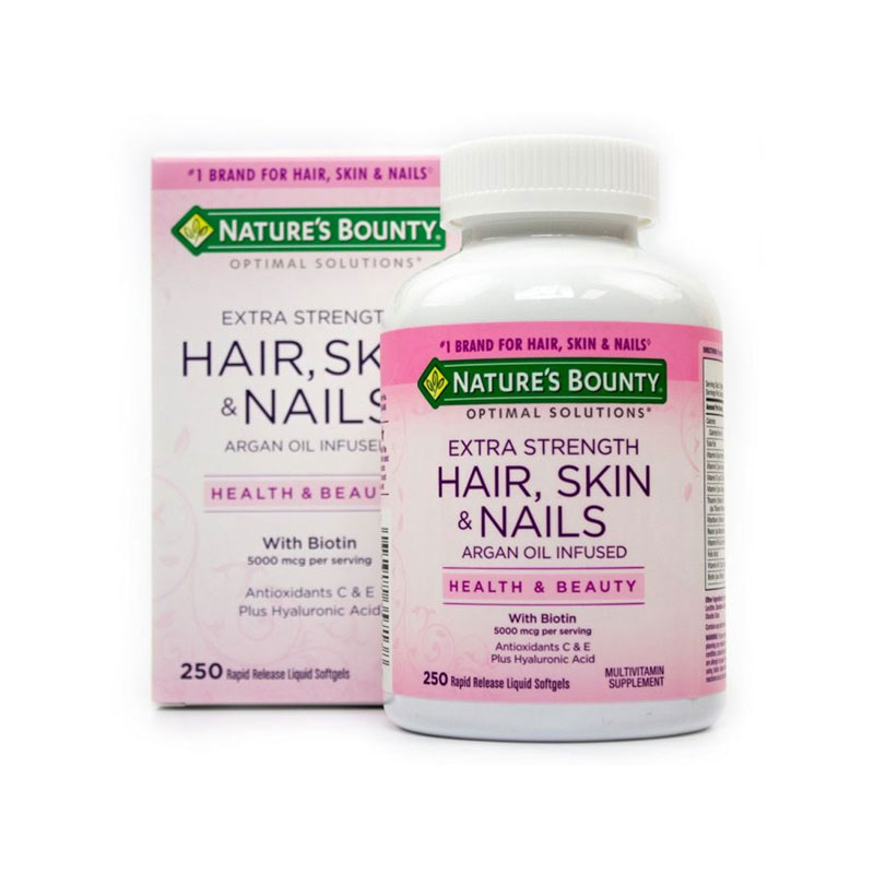 Nature’s Bounty Hair Skin and Nails 250 Softgels