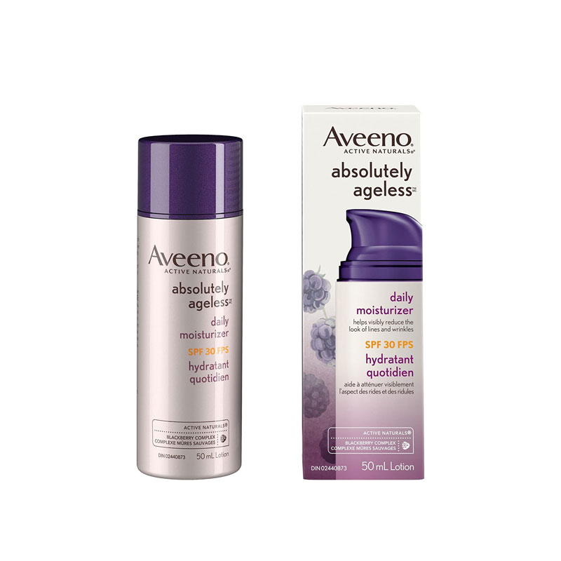 Aveeno Absolutely Ageless Daily Moisturizer Sunscreen SPF30