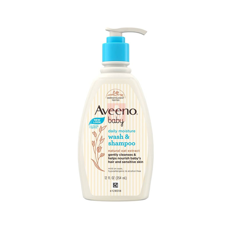 Aveeno Baby Daily Moisture Gentle Body Wash & Shampoo 354ml