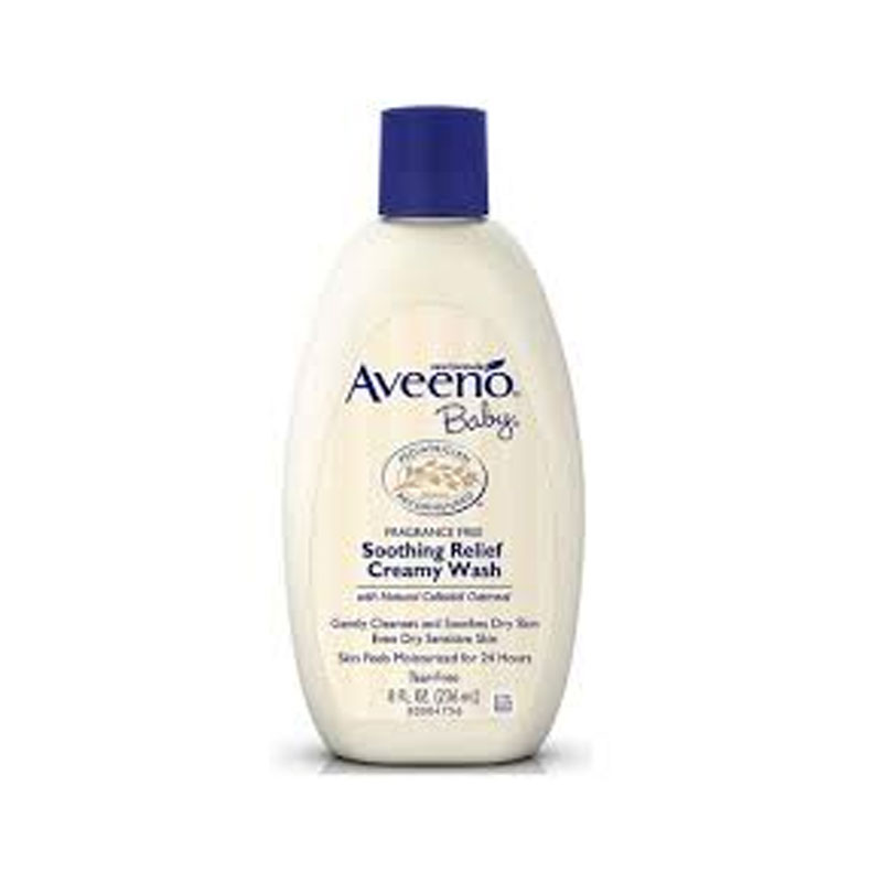 Aveeno Baby, Soothing Relief Creamy Wash-236ml