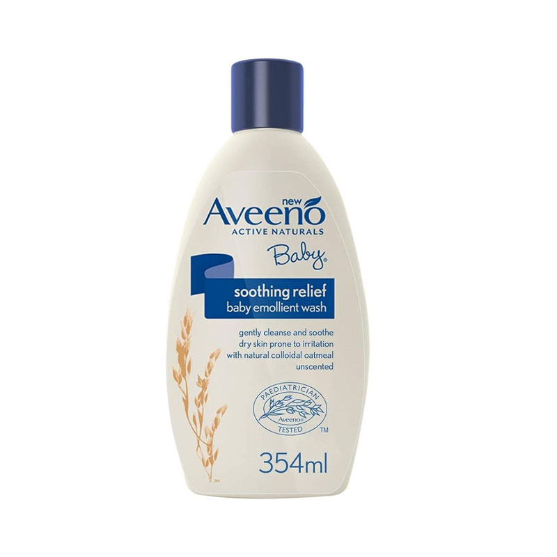 Aveeno Baby, Soothing Relief Emollient Wash-354ml