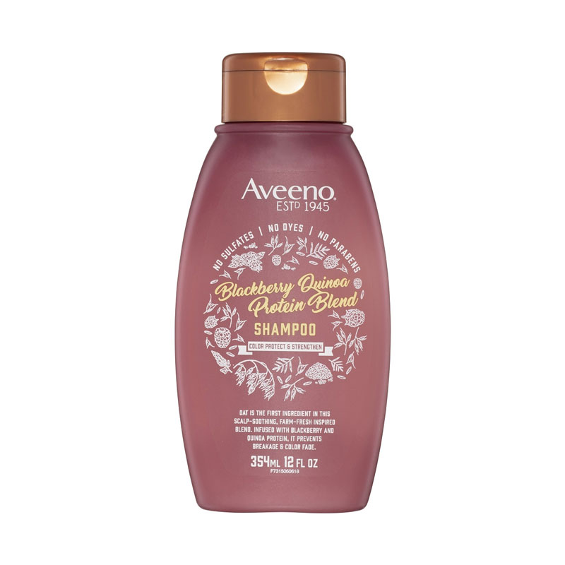 Aveeno Blackberry Quinoa Protein Blend Shampoo 354ml