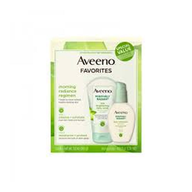 Aveeno Favorites Daily Positively Radiant Moisturizer & Scrub