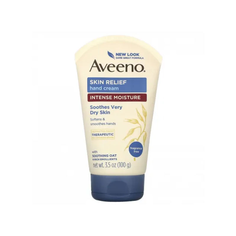 Aveeno Moisture Skin Relief Hand Cream 100g for Dry Skin