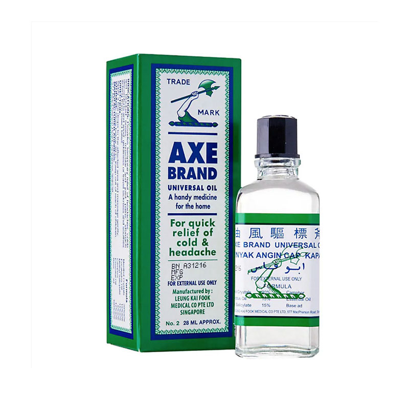 Axe Brand Universal Oil 28 ml Instant Pain and Cold Relief