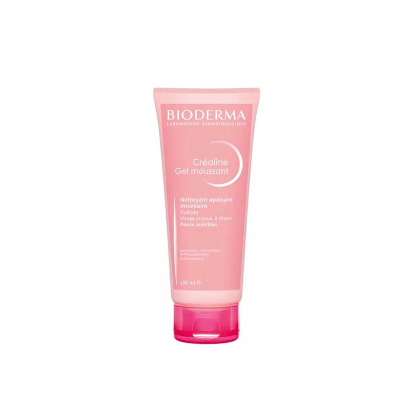 BIODERMA-CREALINE-GEL-MOUSSANT-FOAMING-GEL-100ML