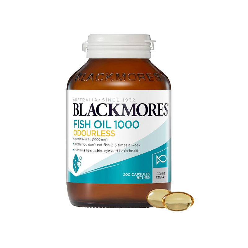 BLACKMORES FISH OIL 1000MG 200 CAPSULES