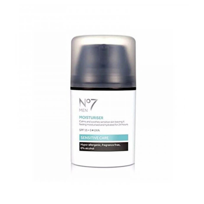 BOOTS No7 Men Moisturizer UVB Spf15 (50ml)