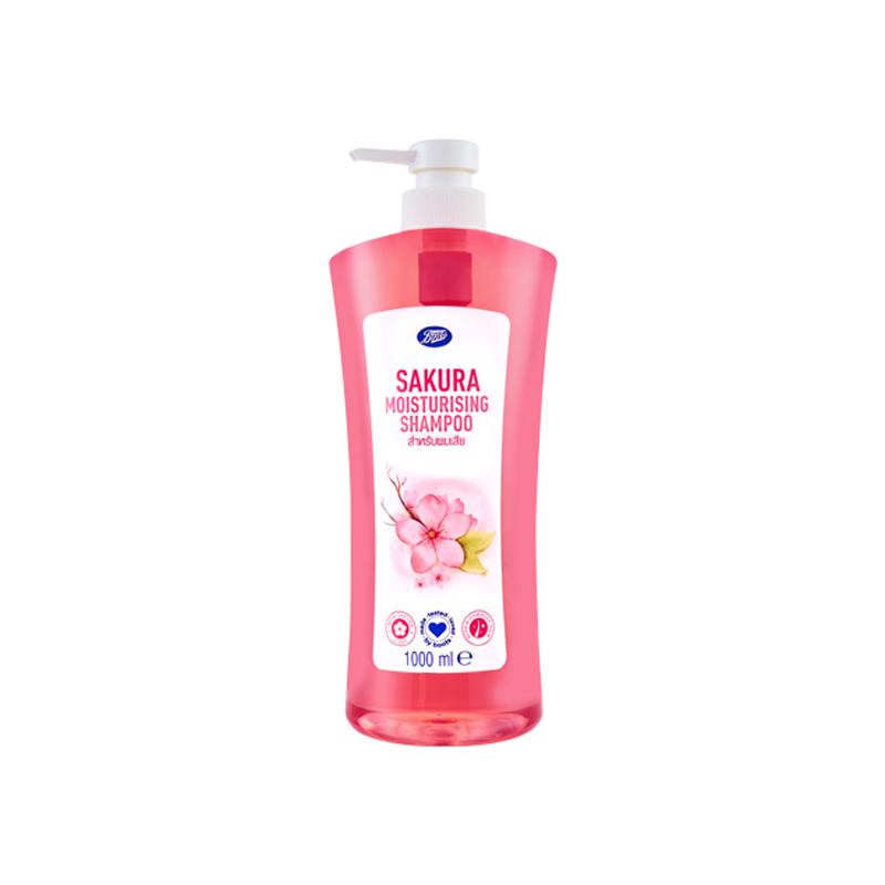 BOOTS Sakura Moisturizing Shampoo (1000ml)