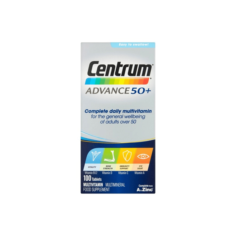 Centrum Advance 50+ Multivitamin -(100) Tablets