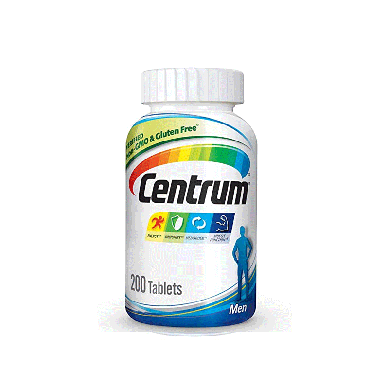 Centrum Men, with Vitamin D3, B Vitamins, Antioxidants - 200tab