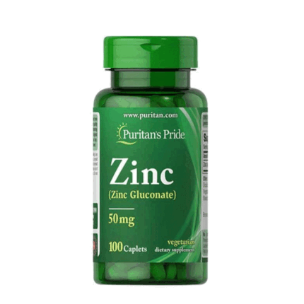 Puritan’s Pride Zinc 50mg 100 Tablets