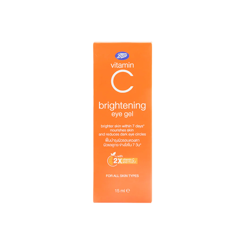 Vitamin C Brightening Eye Gel, Boots-(15ml)