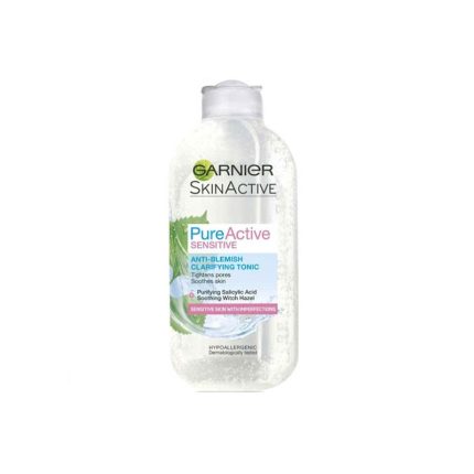 Garnier Pure Active Sensitive Anti Blemish Clarifying Tonic -200ml