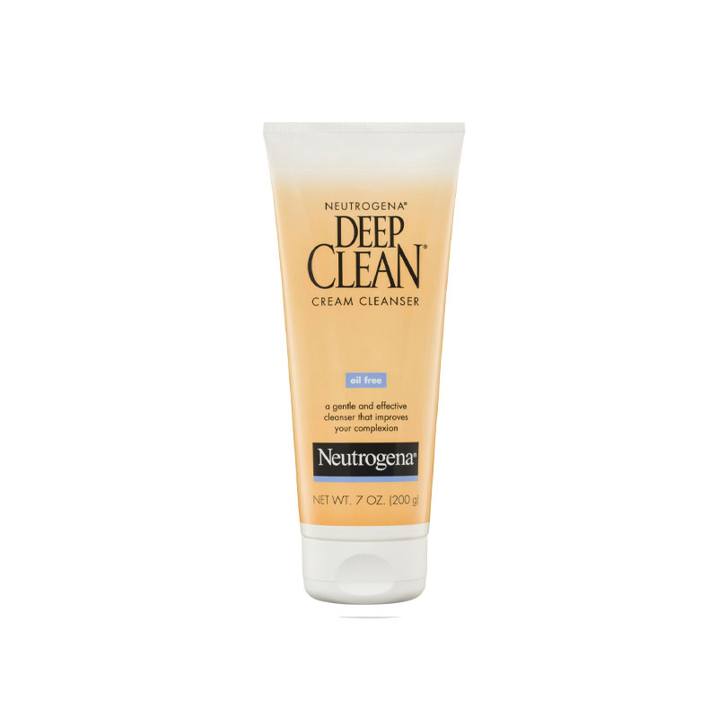 NEUTROGENA DEEP CLEAN FACIAL CREAM CLEANSER -200ML