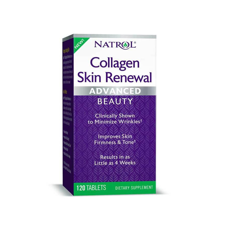 Natrol Collagen Skin Renewal Advanced Beauty -120 Tablets