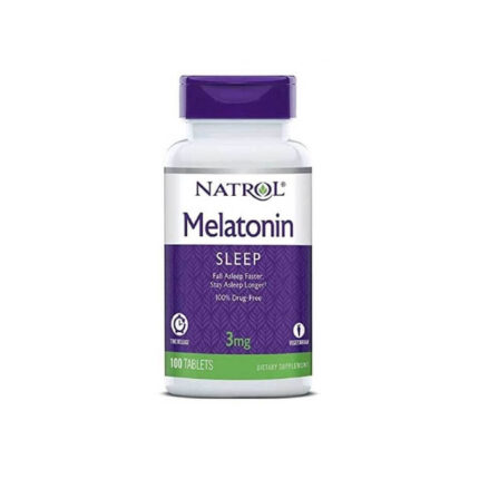 Natrol Melatonin Time Release 3mg 100 Tabs