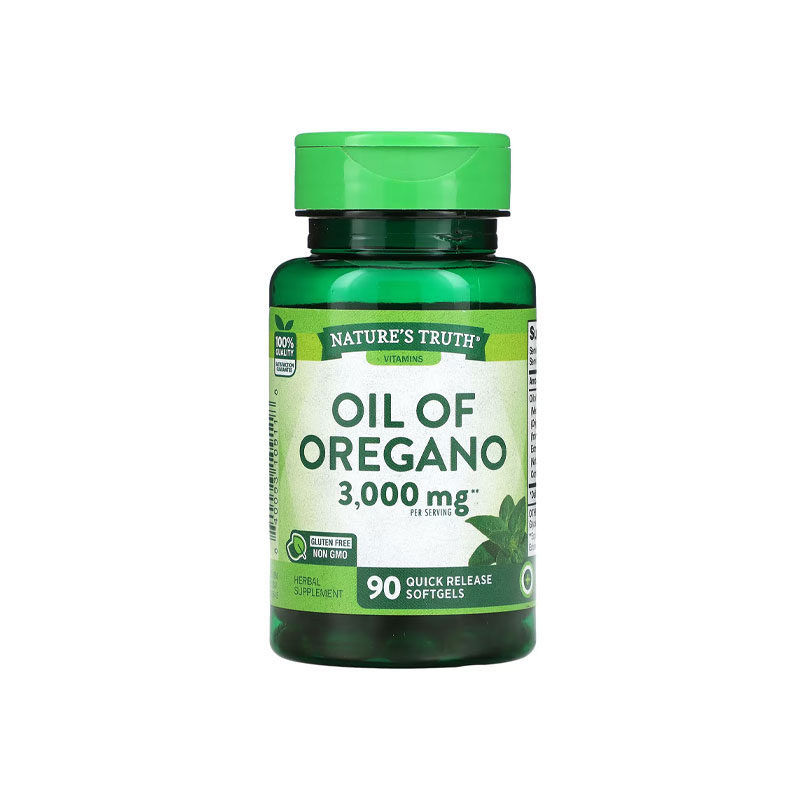 Nature’s Truth Oil of Oregano, 1500mg- 90 Quick Release Softgels