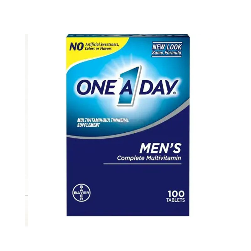 ONE A DAY MEN’S MULTIVITAMIN 100 TABLETS