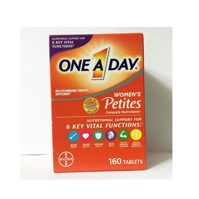 ONE A DAY WOMEN’S PETITES MULTIVITAMIN 160 TAB