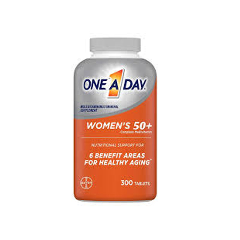 One-A-Day 50+ Women’s Multivitamin 300 Tablets (USA)