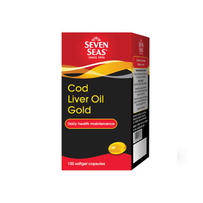 Seven Seas Cod Liver Oil Gold -100 Softgels