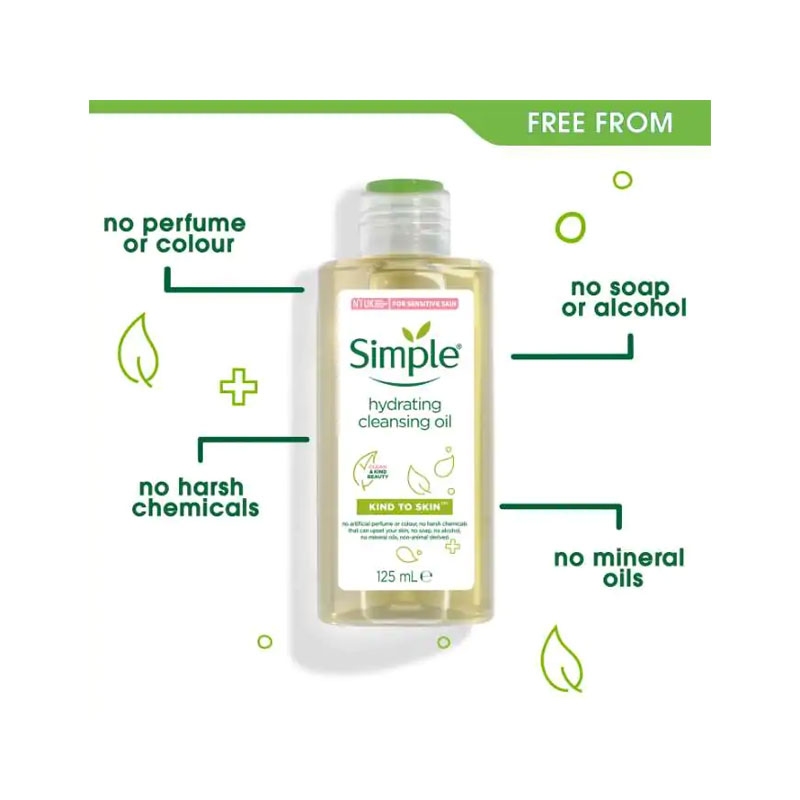 Simple Hydrating Cleansing Oil -125ml