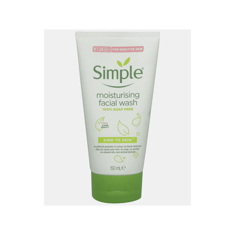 Simple Moisturising Face Wash Kind To Skin -150(ml)