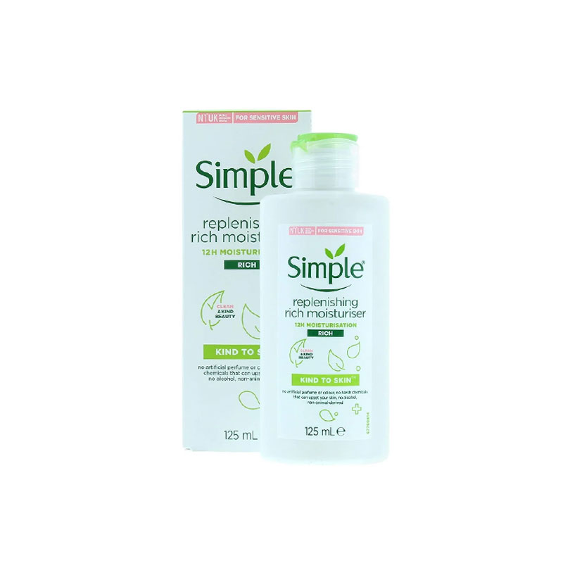 Simple Skin Replenishing Rich Moisturiser -125ml