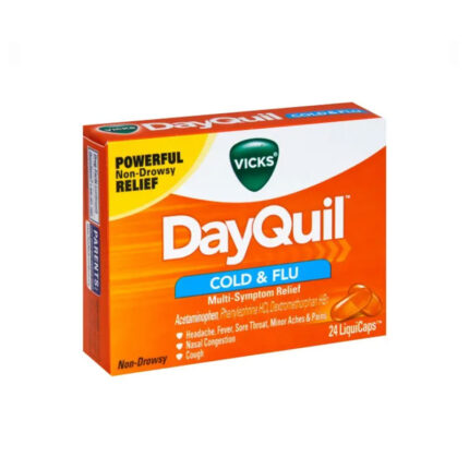 Vicks DayQuil Cold & Flu 24-LiquiCaps