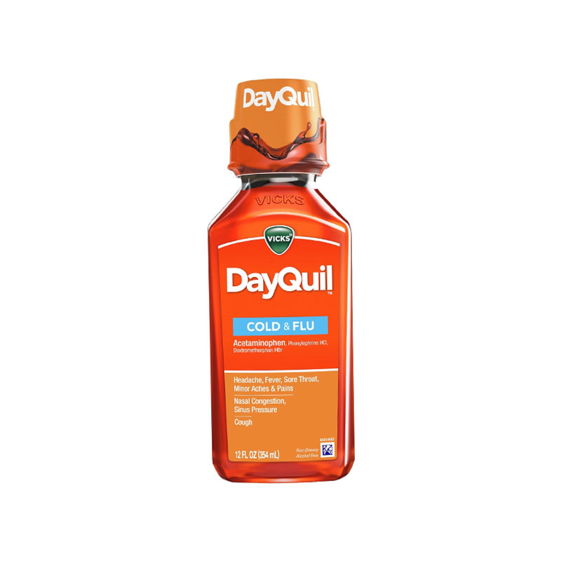 Vicks DayQuil Cough, Cold, Flu Multi-Symptom Relief -236 (ml)