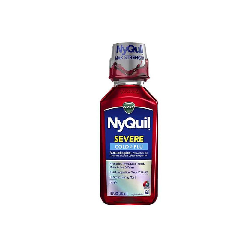 Vicks NyQuil Severe Cold & Flu Relief Liquid -236 (ml)