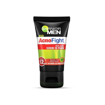 Garnier Men Acne Fight Scrub in Foam -100ml