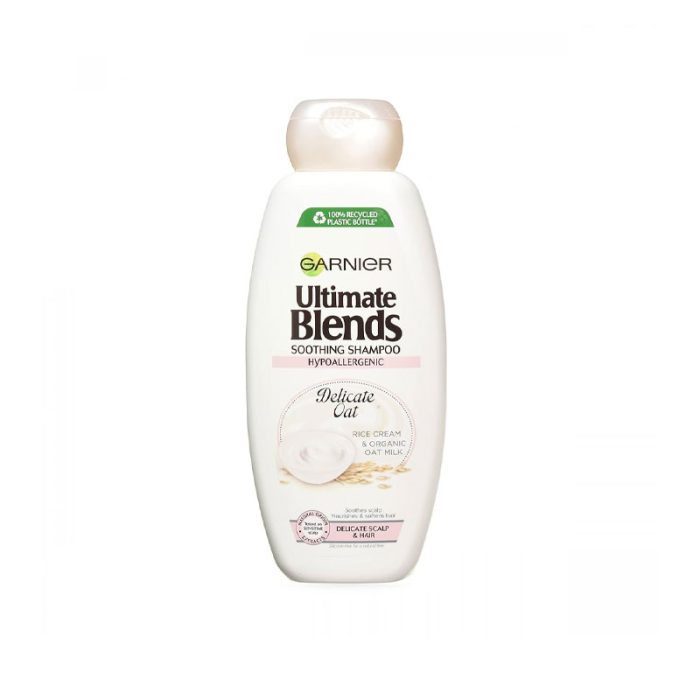 Garnier Ultimate Blends Rice Cream & Oat Milk Shampoo - 360ml