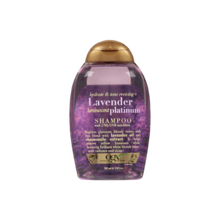 OGX Lavender Luminescent Platinum Shampoo -385ml