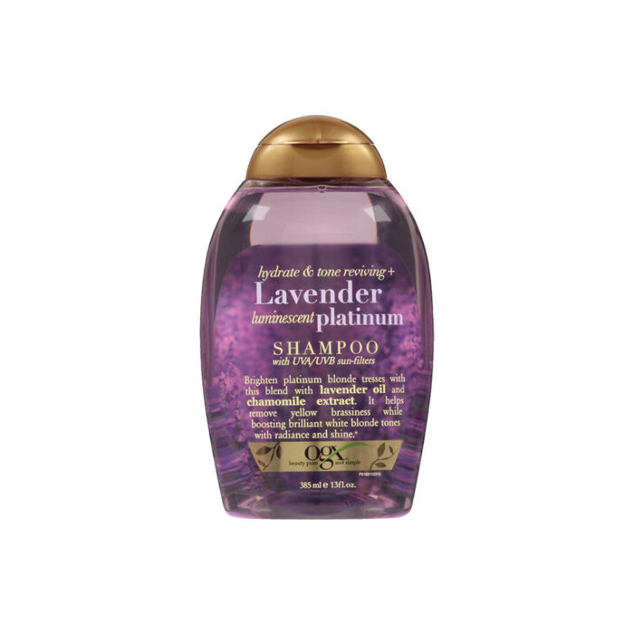 OGX Lavender Luminescent Platinum Shampoo -385ml