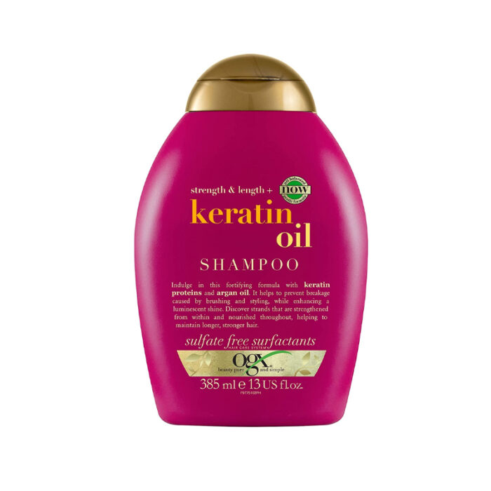 Ogx Anti-breakage + Keratin Oil Shampoo -385ml