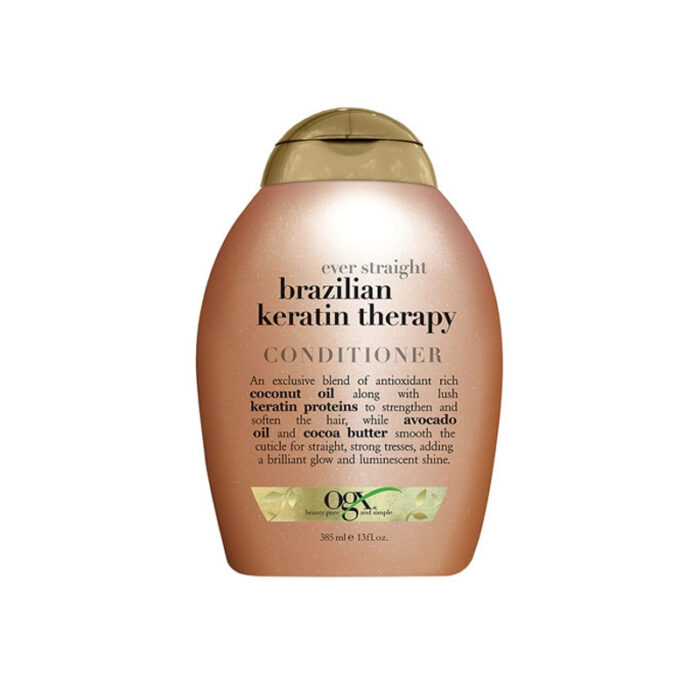 Ogx Ever Straightening Brazilian Keratin Smooth Conditioner -385ml