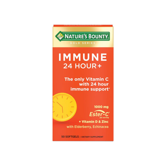 Nature's Bounty Immune 24 Hour + 50 Softgels