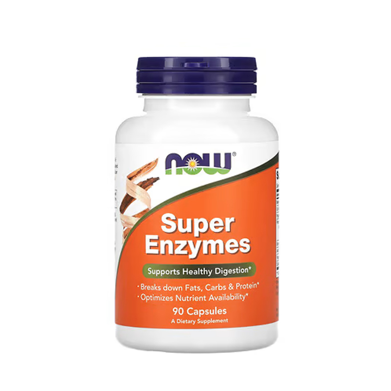 NOW Super Enzymes Food Supplements 90 Veg Capsules