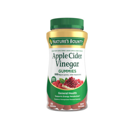 Nature’s Bounty Apple Cider Vinegar 500mg -60 Gummies