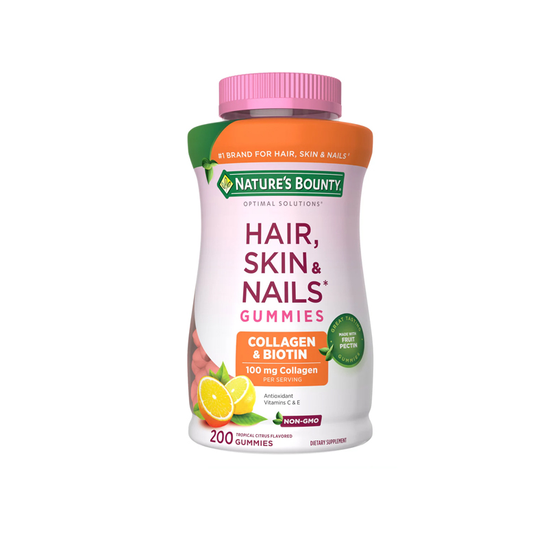 Nature’s Bounty Hair, Skin & Nails + Collagen 200 Gummies